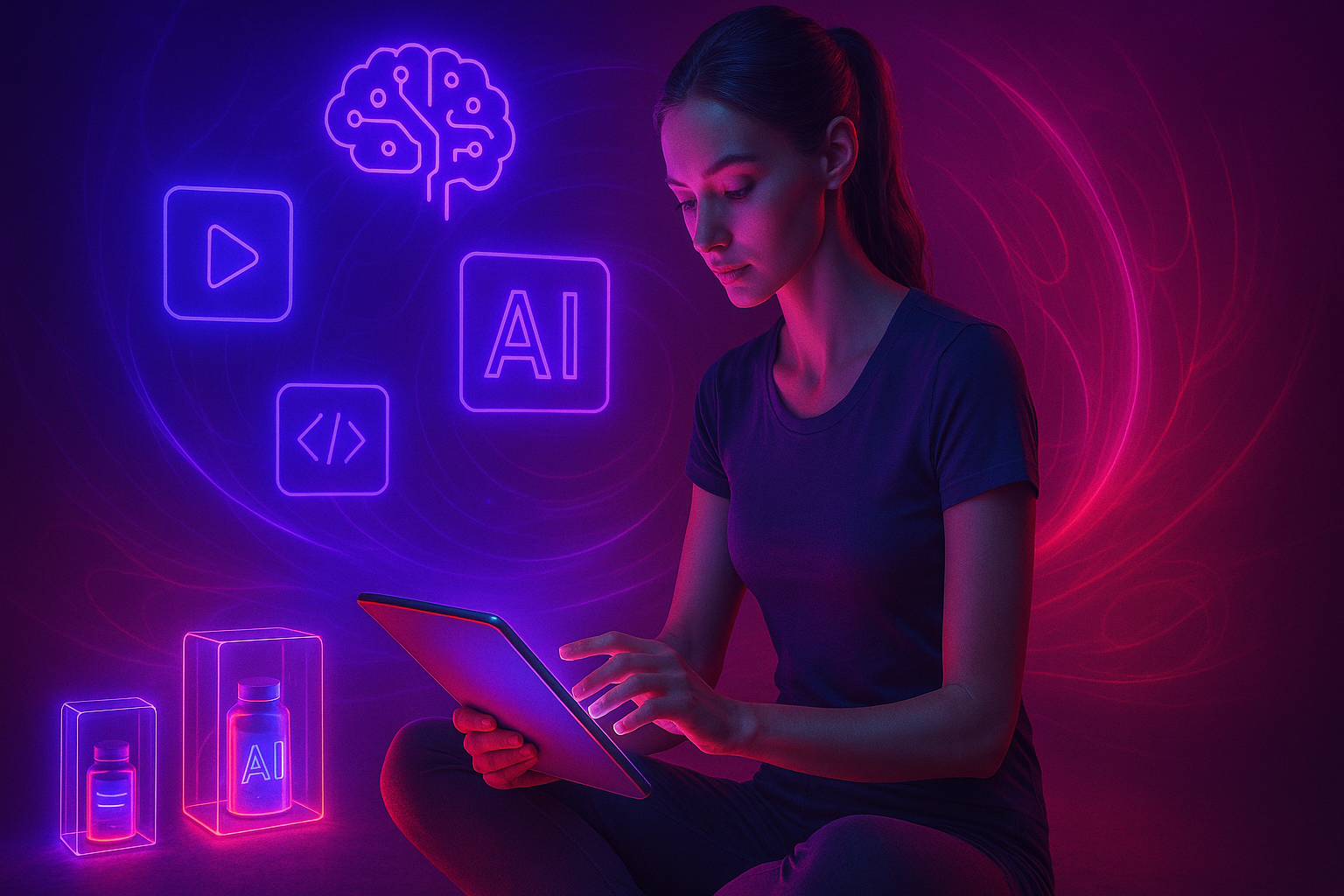 AI ebooks hero banner – guides and resources for content creators