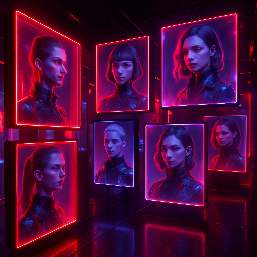 Preview of AI model photo pack bundle