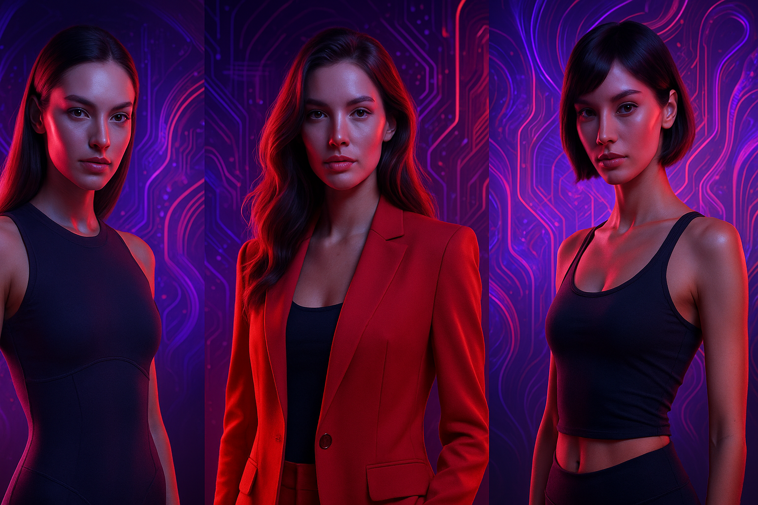 AI 4K wallpapers hero banner – futuristic digital art backgrounds